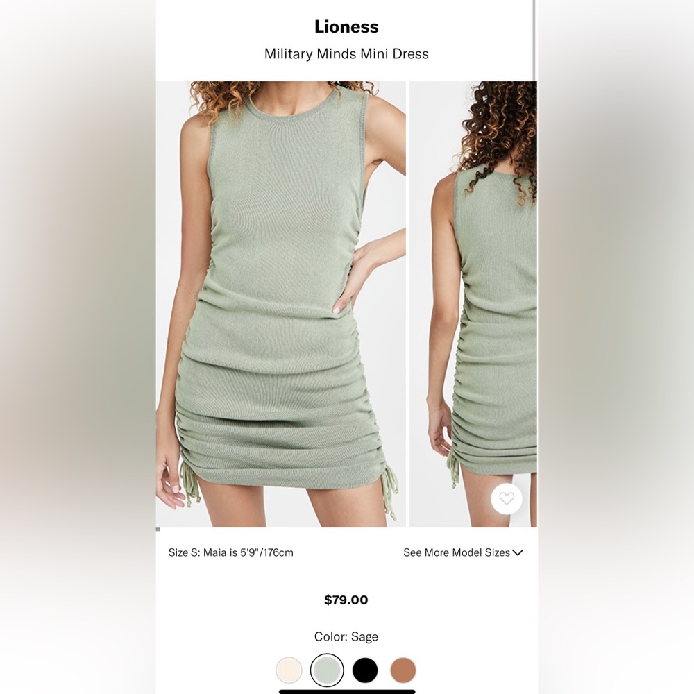 Lioness Military Minds Mini Dress